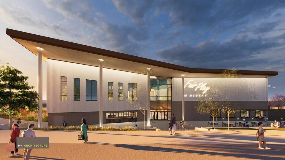 Renderings of Midway Event Center
