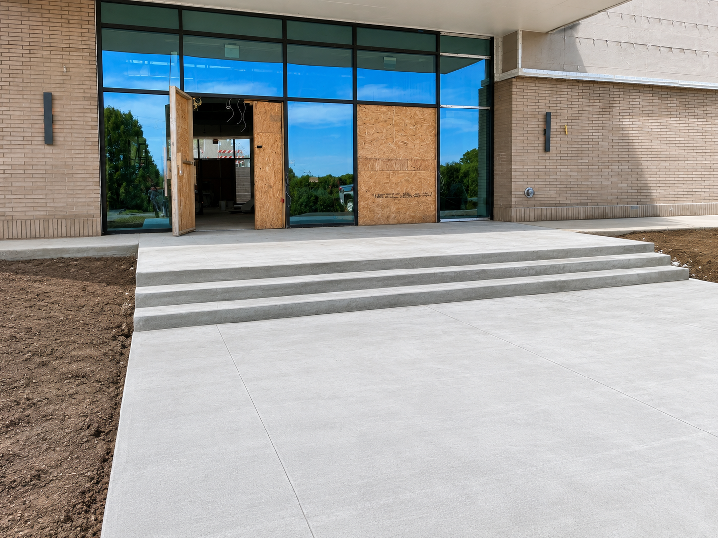 site concrete photo for commerical page