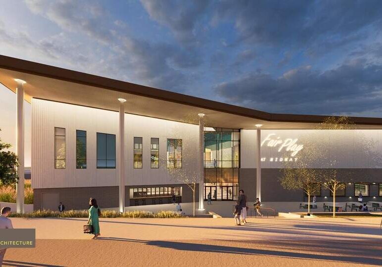 Renderings of Midway Event Center
